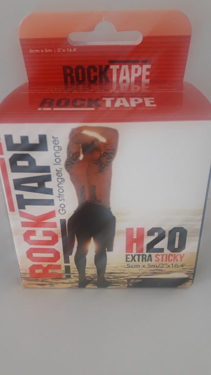 Кинезиотейп Rocktape 5 см х 5 м, зеленый камуфляж, отзывы покупателей, фото 1