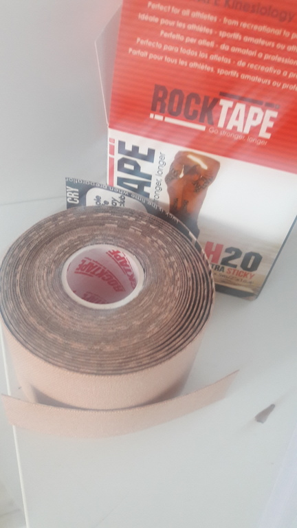 Кинезиотейп Rocktape 5 см х 5 м, зеленый камуфляж, отзывы покупателей, фото 2