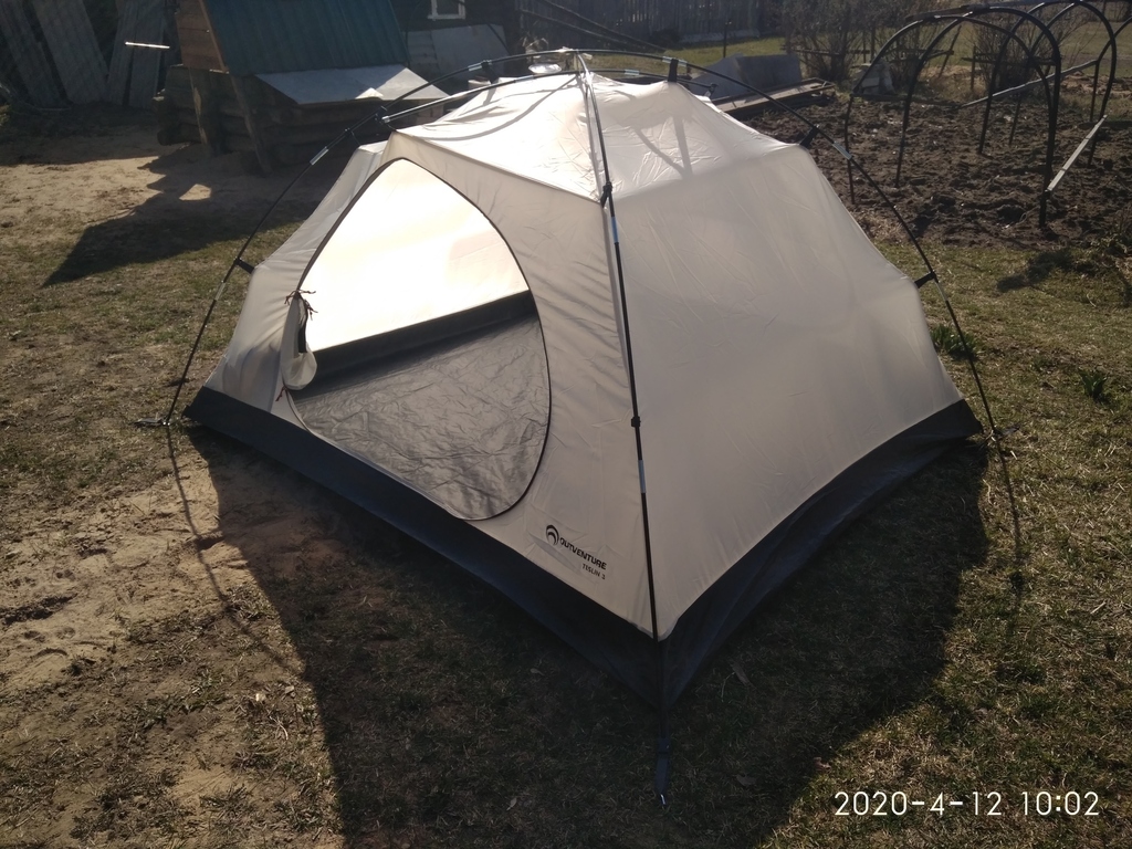 Палатка 3-местная Outventure Teslin 3, отзывы покупателей, фото 3