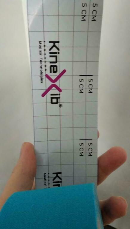 Кинезиотейп Kinexib Classic, синий, отзывы покупателей, фото 4