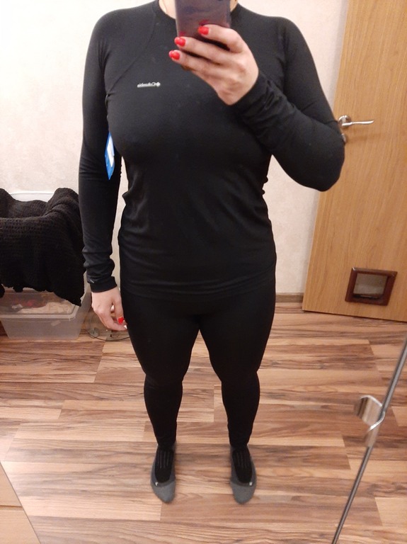 Термобелье верх женское Columbia Midweight Stretch Long Sleeve Top, отзывы покупателей, фото 4