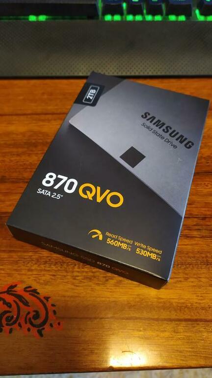 SSD Samsung 870 QVO 4000 Гб - купить | Samsung RU