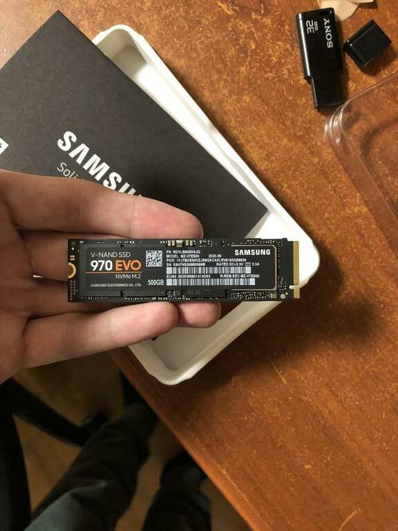 SSD накопитель Samsung 970 EVO NVMe M.2 500 Гб - купить | Samsung RU