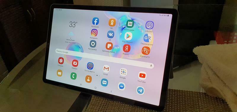 Планшет Samsung Galaxy Tab S6 LTE (серый) | Samsung РОССИЯ