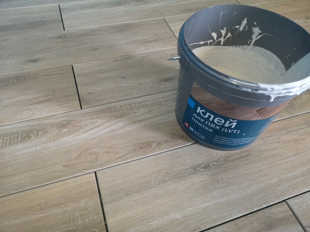 Клей полиуретановый для ПВХ плитки двухкомпонентный Homa Homakoll Tile ...