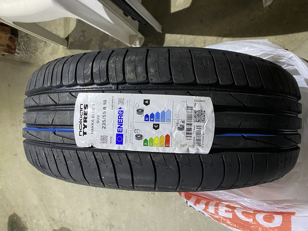 Шины NOKIAN TYRES HAKKA BLUE 3 SUV купить в Обнинске недорого с доставкой  от 16220 руб.