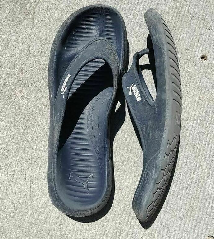 Шлепанцы мужские PUMA Aqua Flip, отзывы покупателей, фото 2