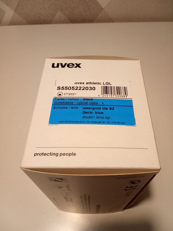 Маска Uvex Athletic LGL, отзывы покупателей, фото 5