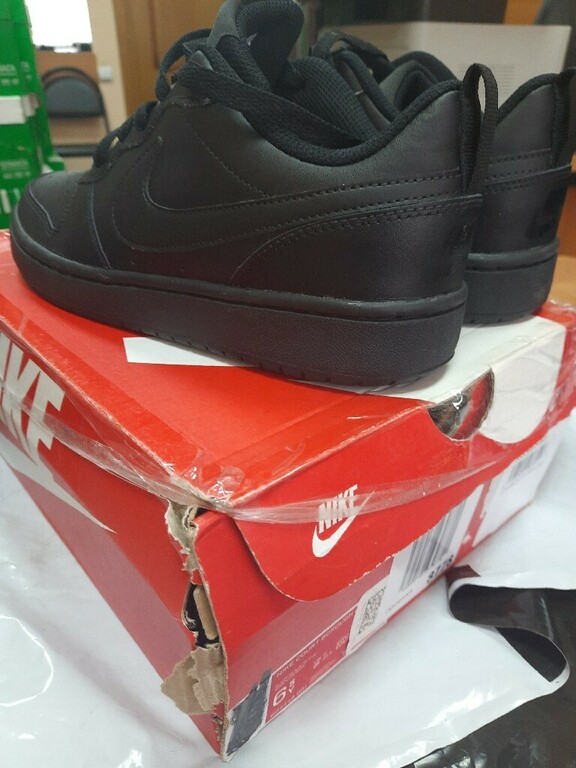 Кеды детские Nike Court Borough Low 2, отзывы покупателей, фото 2