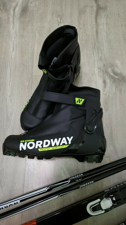 Ботинки для беговых лыж Nordway RS Combi NNN, отзывы покупателей, фото 1