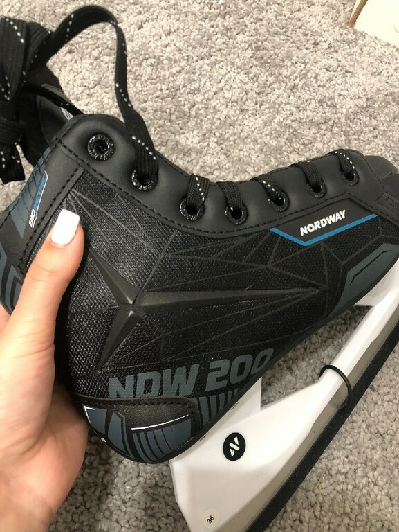 Коньки хоккейные детские Nordway NDW 200 JR, отзывы покупателей, фото 2