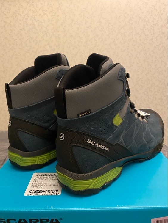 Ботинки мужские Scarpa Zg Trek GTX, отзывы покупателей, фото 3
