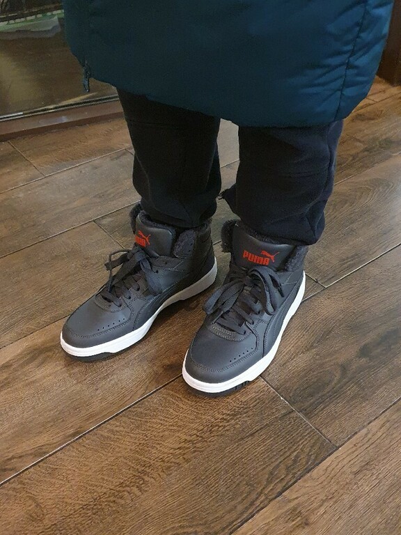 Кеды утепленные для мальчиков PUMA Rеbоund Jоу, отзывы покупателей, фото 1