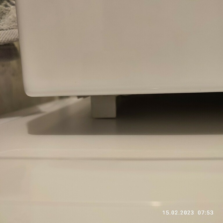 Раковина на стиральную машину Sanita Luxe Space 60х55 см (SPC55SLWB01 ...