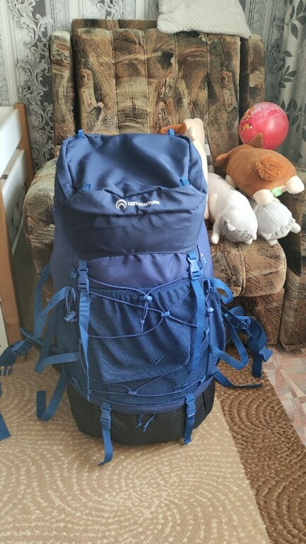 Накидка на рюкзак Outventure, 75-90 л, отзывы покупателей, фото 1