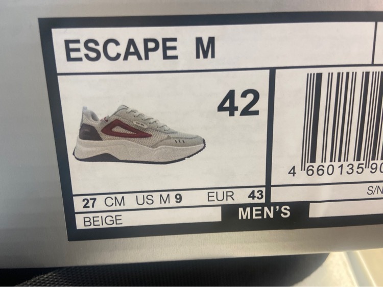 Кроссовки мужские FILA Escape, отзывы покупателей, фото 5