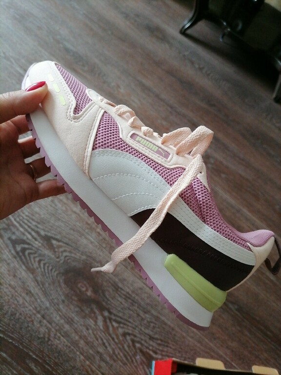 Кроссовки для девочек PUMA R78 Jr, отзывы покупателей, фото 2