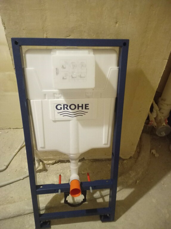 Инсталляция Grohe Rapid SL для подвесного унитаза без кнопки (38528001 ...