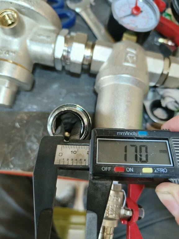 Удлинитель Valtec 40 мм х 3/4 ВР(г) х 3/4 НР(ш) латунный (VTr.198.C ...