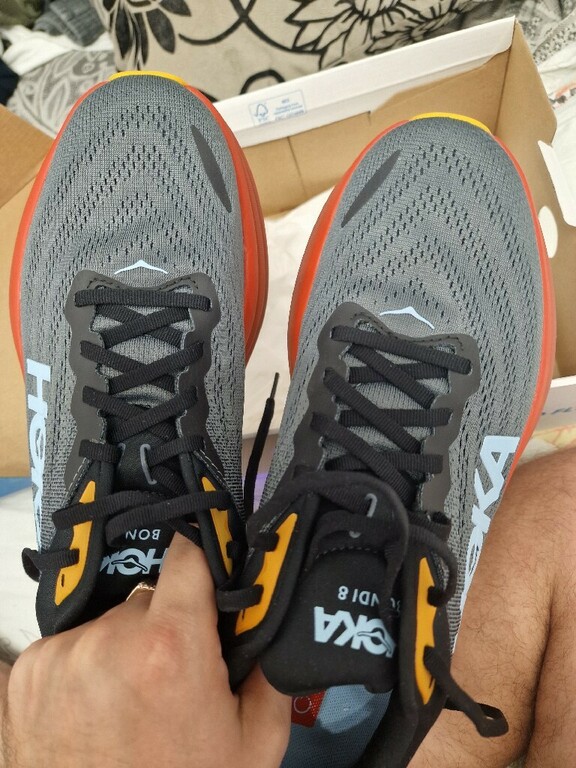 Кроссовки мужские Hoka One One Bondi 8, отзывы покупателей, фото 5