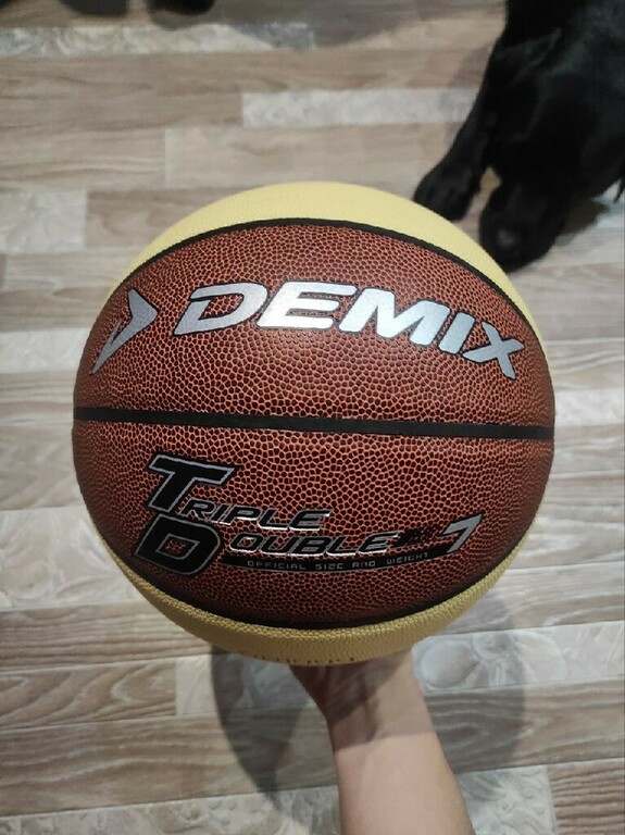 Мяч баскетбольный Demix Triple Double 7, отзывы покупателей, фото 1