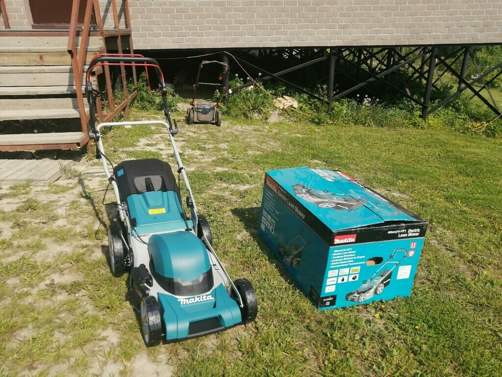 Газонокосилка электрическая Makita ELM4621 1800 Вт (ELM4621) — купить в ...