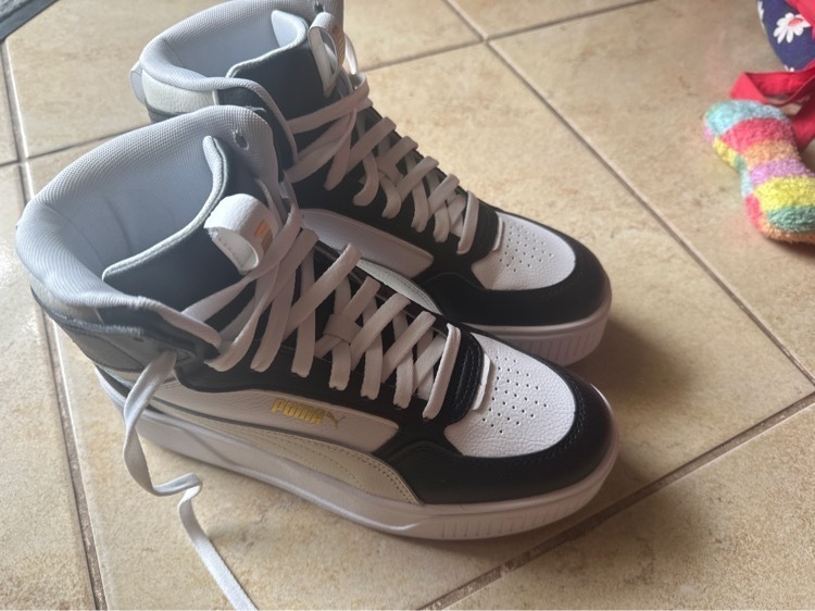 Кеды для девочек PUMA Karmen Rebelle Mid Jr, отзывы покупателей, фото 2