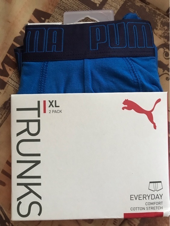 Трусы мужские PUMA , 2 штуки, отзывы покупателей, фото 1