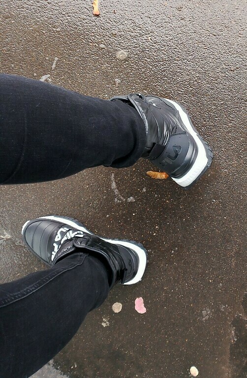 Кроссовки утепленные женские FILA Charge Puffy, отзывы покупателей, фото 2