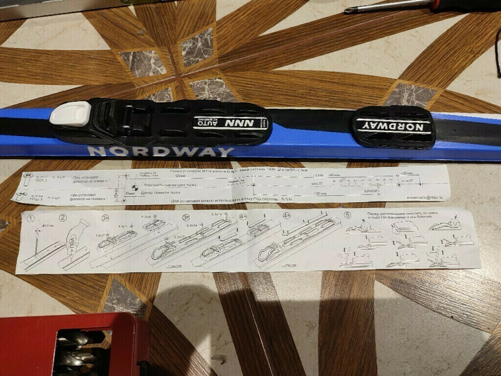 Крепления для беговых лыж Nordway NNN, отзывы покупателей, фото 4