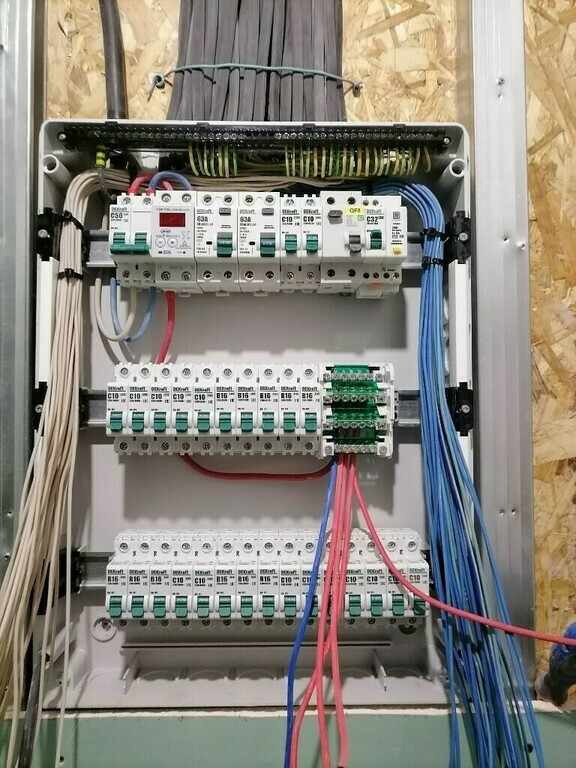 Щит распределительный встраиваемый КЭАЗ OptiBox ЩРВ пластиковый IP41 ...