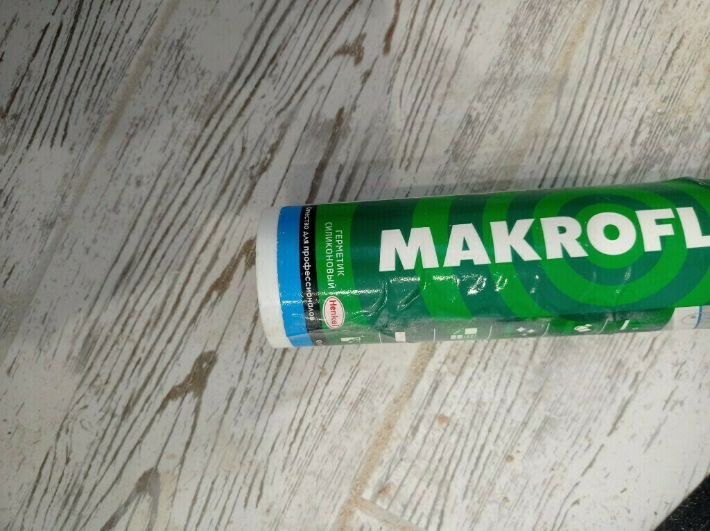 Герметик силиконовый стекольный Makroflex GA103 прозрачный 300 мл ...