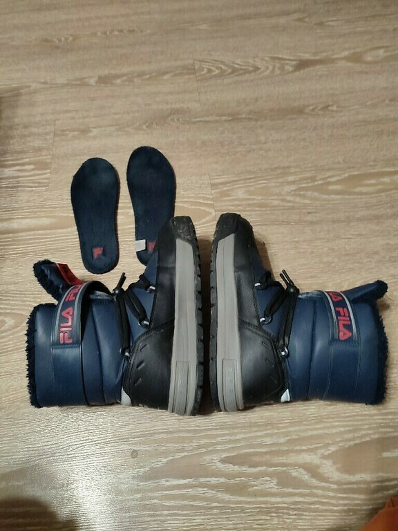 Дутики для мальчиков FILA Fil Space High, отзывы покупателей, фото 3