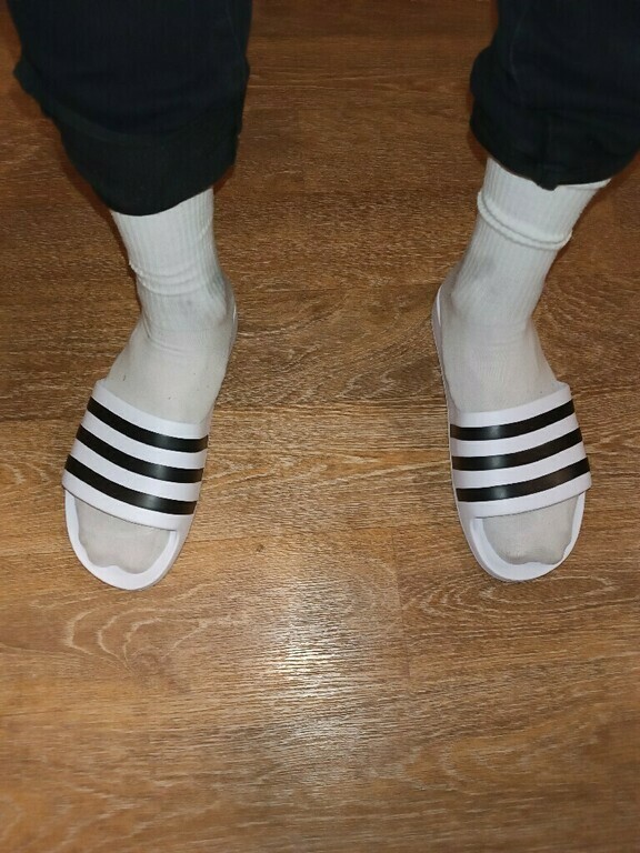 Шлепанцы мужские adidas Adilette Aqua, отзывы покупателей, фото 4