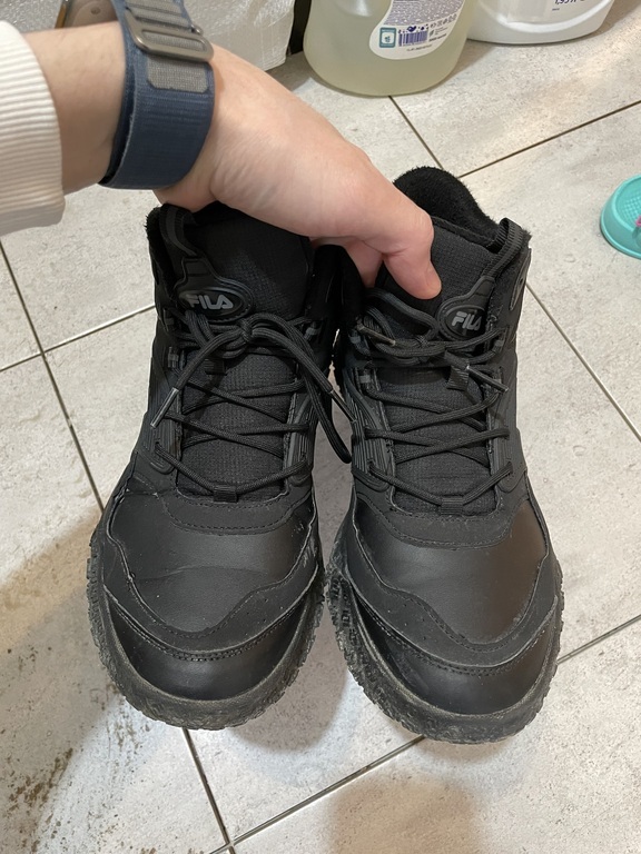 Кроссовки утепленные мужские FILA Tornado MID NXT WNTR, отзывы покупателей, фото 4