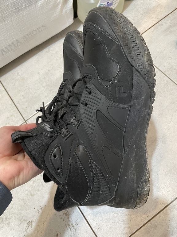 Кроссовки утепленные мужские FILA Tornado MID NXT WNTR, отзывы покупателей, фото 5