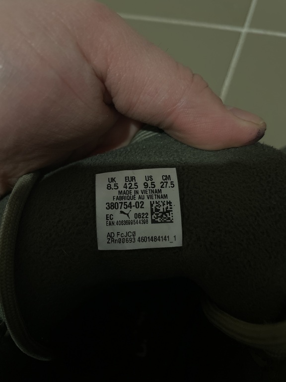 Кеды утепленные мужские PUMA Desierto V2 WTR Rubber, отзывы покупателей, фото 5
