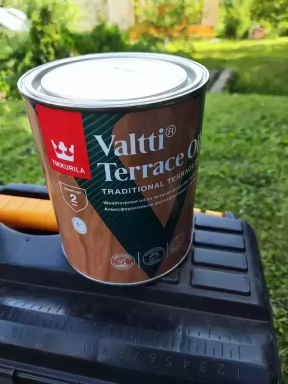 Масло Tikkurila Valtti Terrace Oil для террас основа EC 9 л — купить в ...