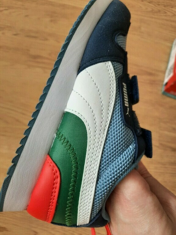 Кроссовки для девочек PUMA R78 V Ps, отзывы покупателей, фото 7