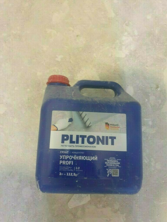 Грунт Plitonit Profi упрочняющий 3 л концентрат 1:2 — купить в Санкт ...