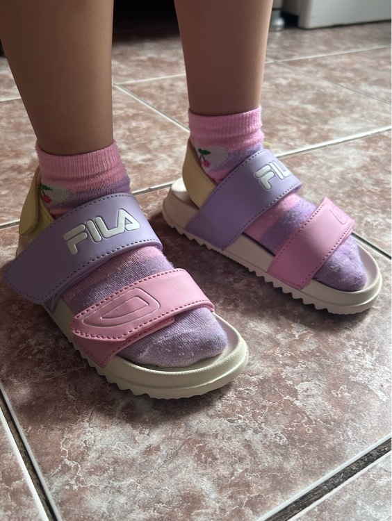 Сандалии для девочек FILA Tider, отзывы покупателей, фото 1