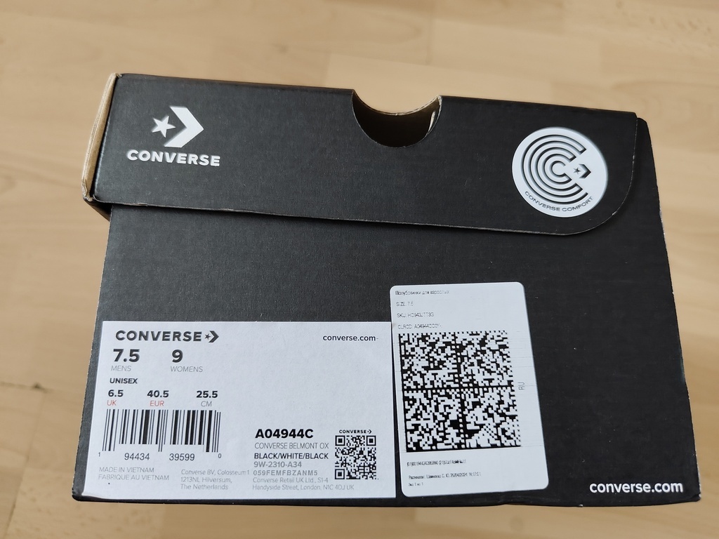 Кеды Converse Belmont, отзывы покупателей, фото 2