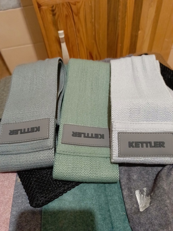 Набор силовых тканевых лент KETTLER, 3 шт, отзывы покупателей, фото 1