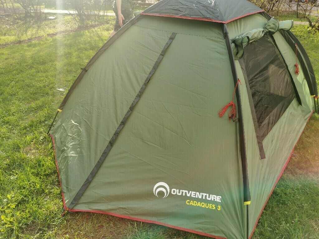 Палатка 3-местная Outventure Cadaques 3, отзывы покупателей, фото 2