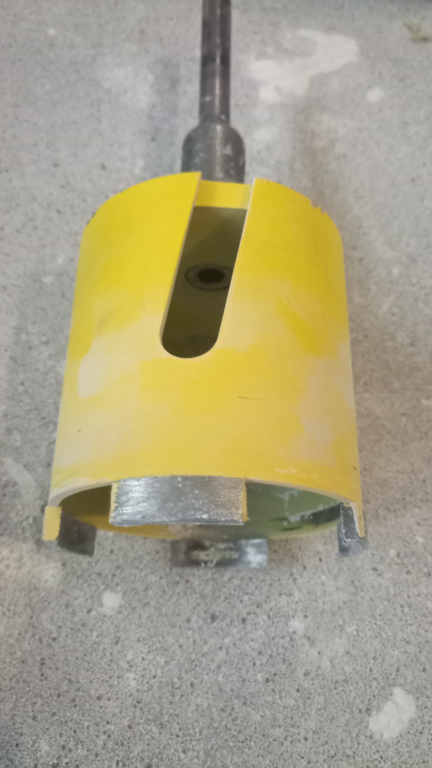 Коронка алмазная Diamond Industrial по бетону 72 мм с переходником ...