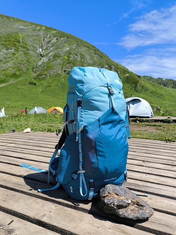 Рюкзак женский The North Face Trail Lite, 50 л, отзывы покупателей, фото 9