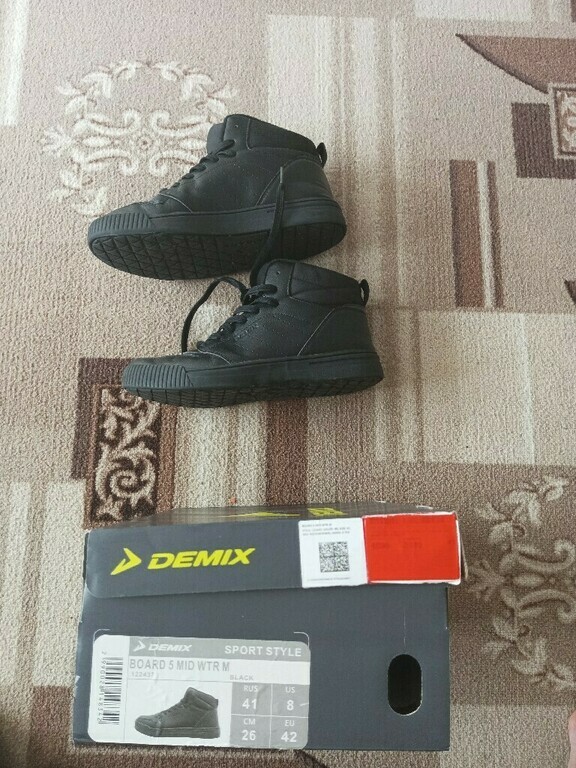 Кеды утепленные мужские Demix Board 5 Mid, отзывы покупателей, фото 6