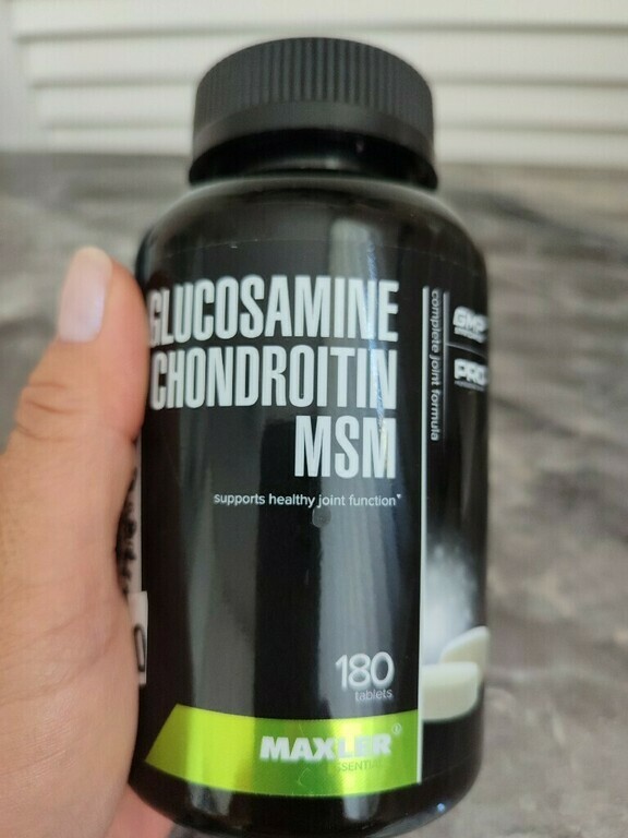 Глюкозамин Хондроитин MSM, Maxler Glucosamine Chondroitin MSM, 180 таблеток, отзывы покупателей, фото 1