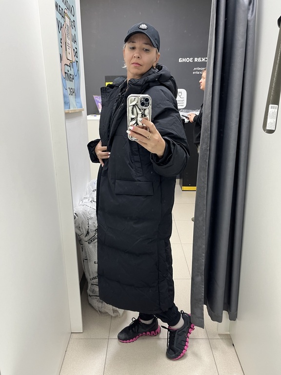 Пальто пуховое женское adidas, отзывы покупателей, фото 1