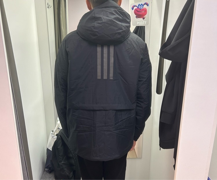 Куртка утепленная мужская adidas Traveer, отзывы покупателей, фото 2